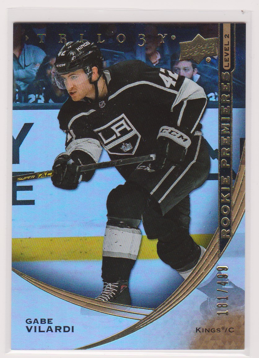 (image for) 2020-21 Upper Deck Trilogy #103 Gabe Vilardi RC 181/499 LEVEL 2